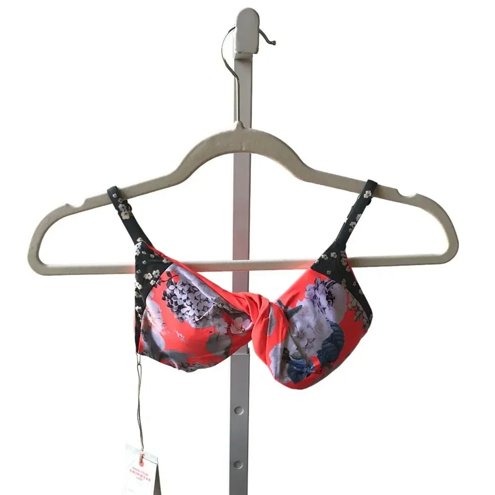 Maaji Bouquet Multicolor Twister 4 Way Reversible Bikini Top